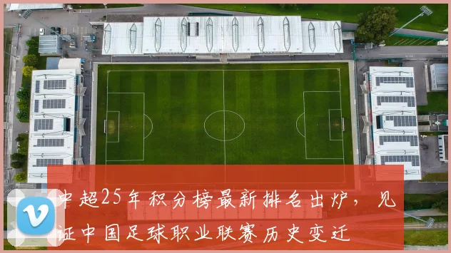 中超25年积分榜最新排名出炉，见证中国足球职业联赛历史变迁